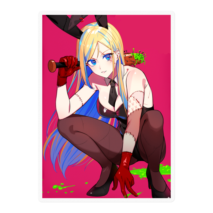 ステッカー - 100 x 100 (mm)