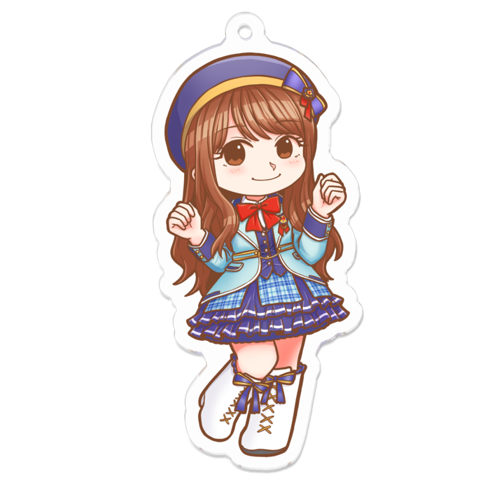 アクリルキーホルダー - 70 x 70 (mm)