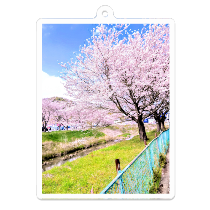 アクリルキーホルダー - 70 x 70 (mm)