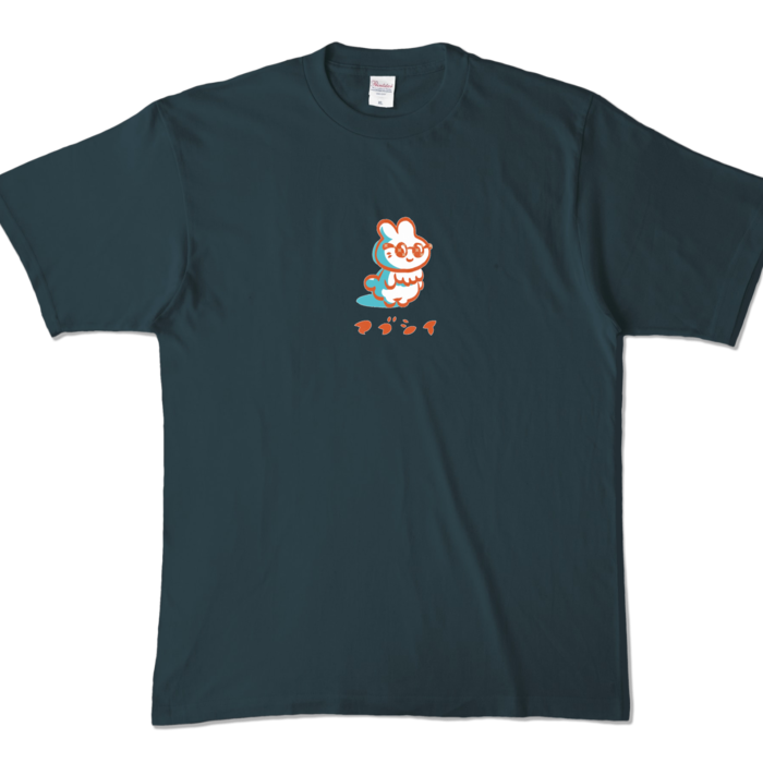 カラーTシャツ - XL - デニム (濃色)