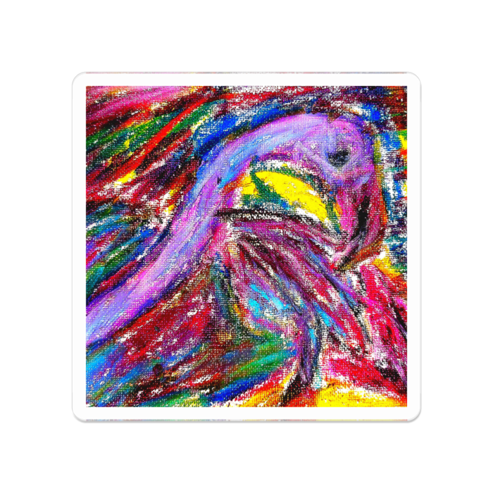 アクリルバッジ - 50 x 50 (mm)
