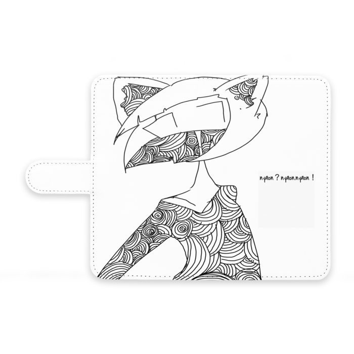 手帳型Androidケース - M - ストラップ穴 なし