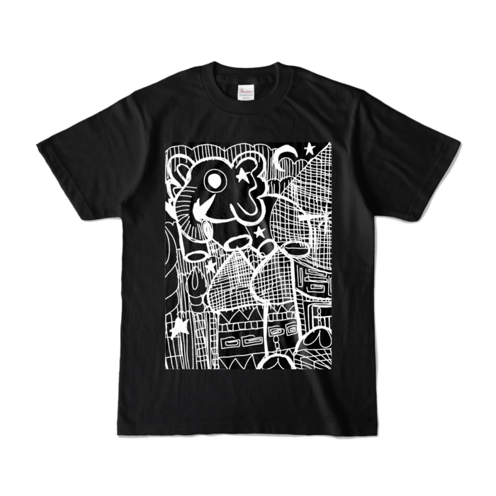 カラーTシャツ - S - ブラック (濃色)
