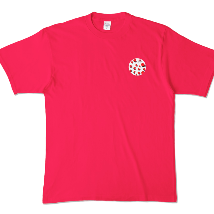 カラーTシャツ - XL - ホットピンク (濃色)