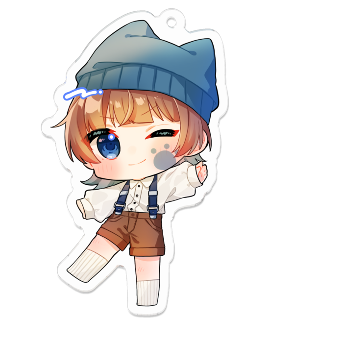 アクリルキーホルダー - 70 x 70 (mm)