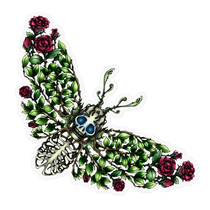 赤　ー　クリア／100 x 100㍉