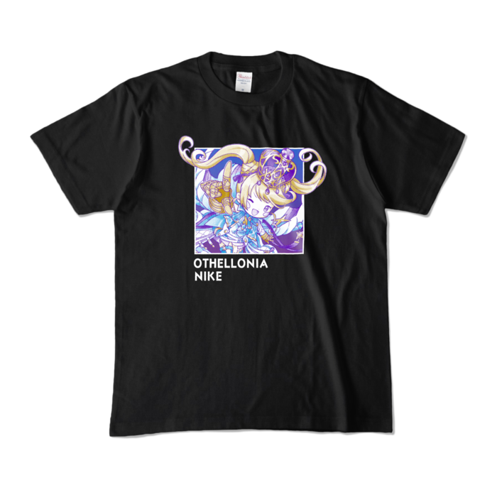 ちびキャラニケTシャツ（M / ブラック）