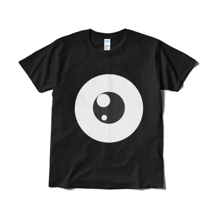 めだまTシャツ（短納期） - L - ブラック