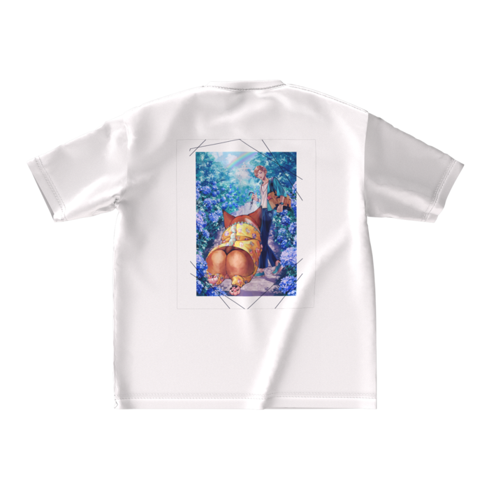 ビッグシルエットTシャツ - M - 背面