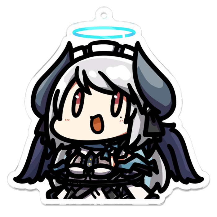 アクリルキーホルダー - 70 x 70 (mm)