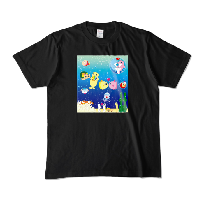 カラーTシャツ - M - ブラック (濃色)