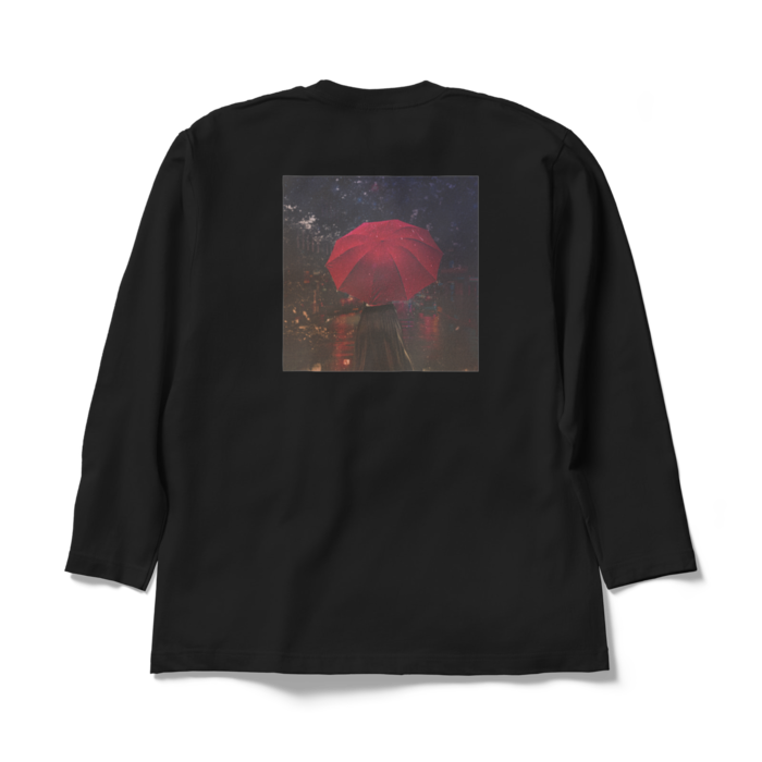 ロングスリーブTシャツ - XL - ブラック