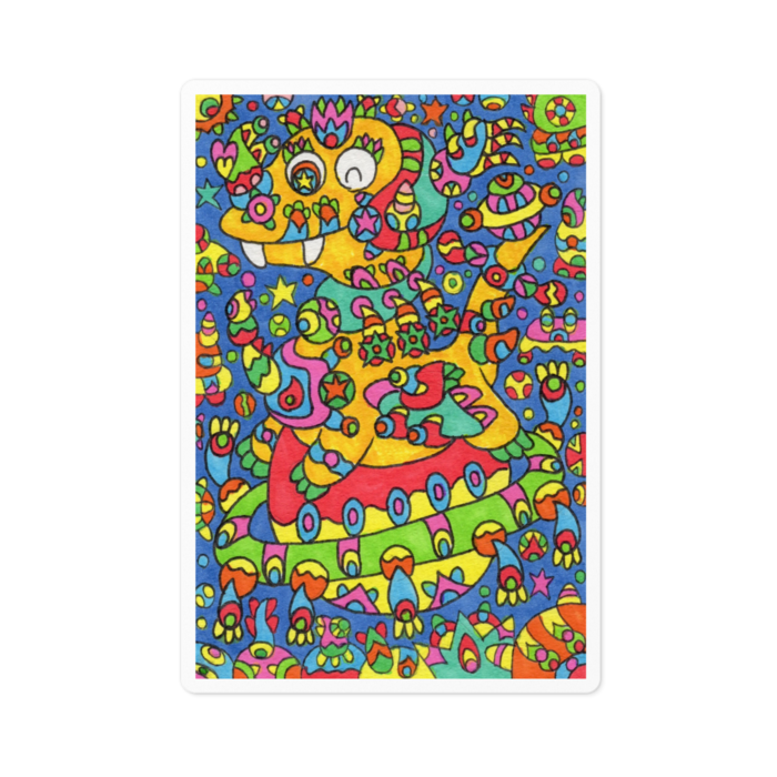 ステッカー - 100 x 100 (mm)