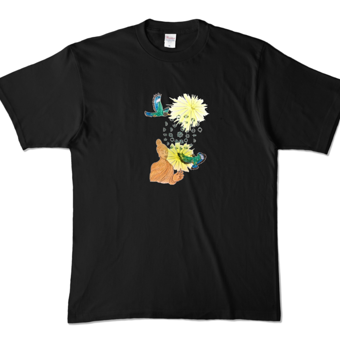 カラーTシャツ - XL - ブラック (濃色)