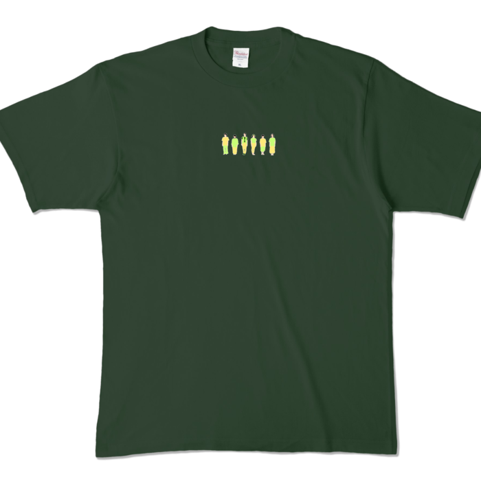 カラーTシャツ - XL - フォレスト (濃色)