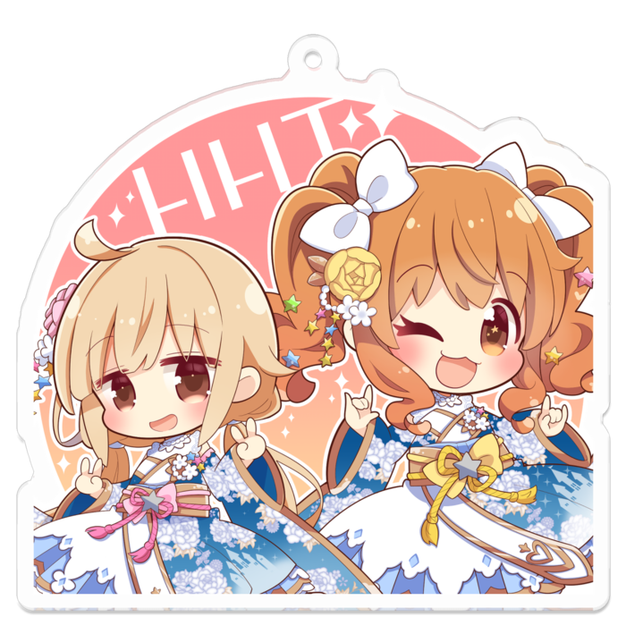 アクリルキーホルダー - 70 x 70 (mm)