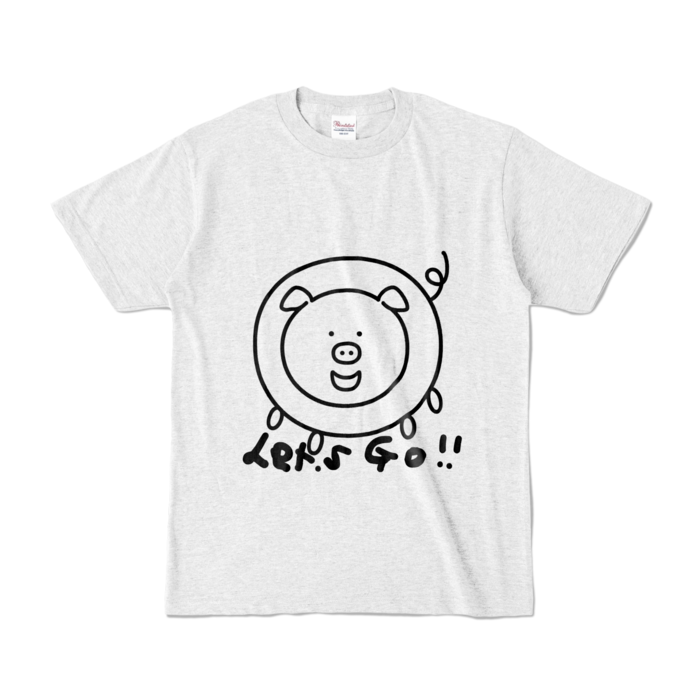 カラーTシャツ - S - アッシュ (淡色)