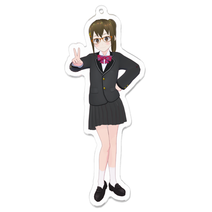 アクリルキーホルダー - 100 x 100 (mm)