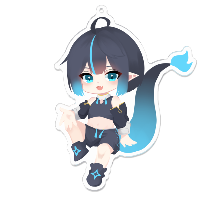 アクリルキーホルダー - 100 x 100 (mm)