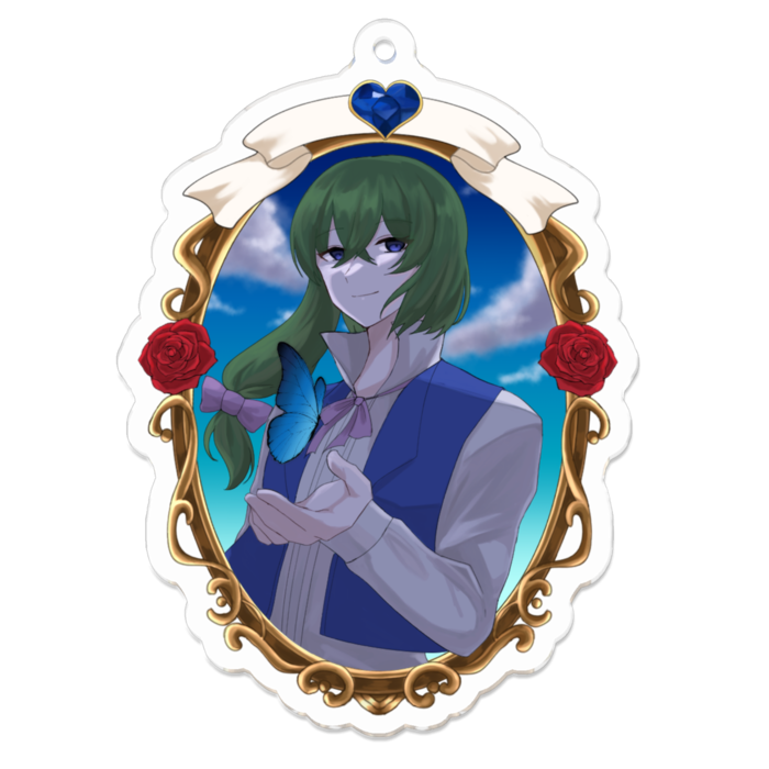 アクリルキーホルダー - 70 x 70 (mm)