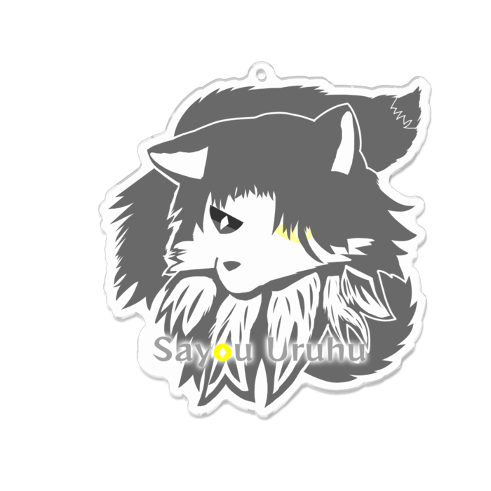 アクリルキーホルダー - 100 x 100 (mm)