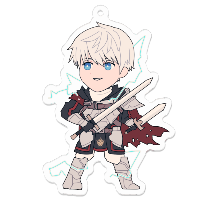 アクリルキーホルダー - 70 x 70 (mm)