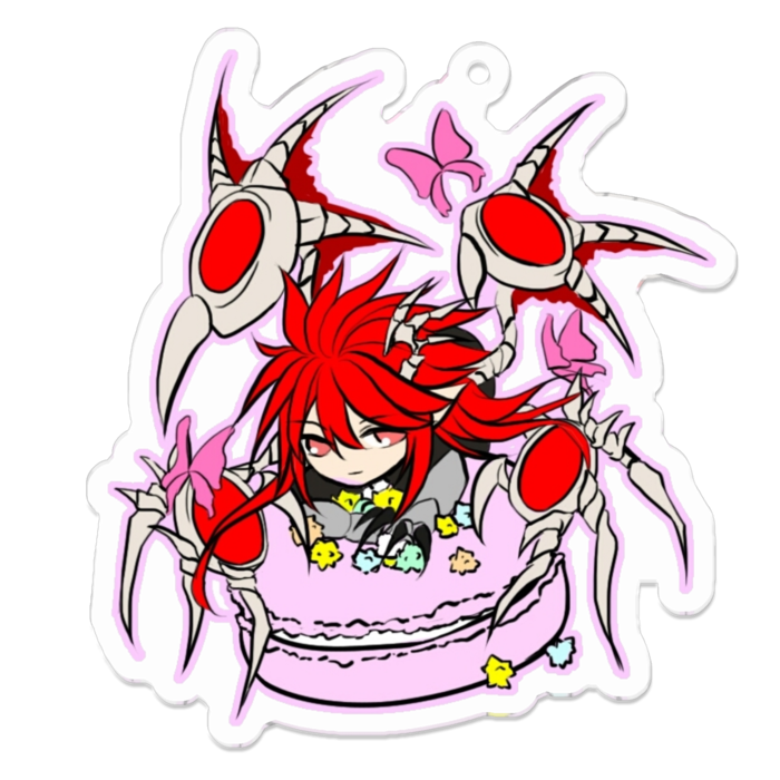 アクリルキーホルダー - 70 x 70 (mm)