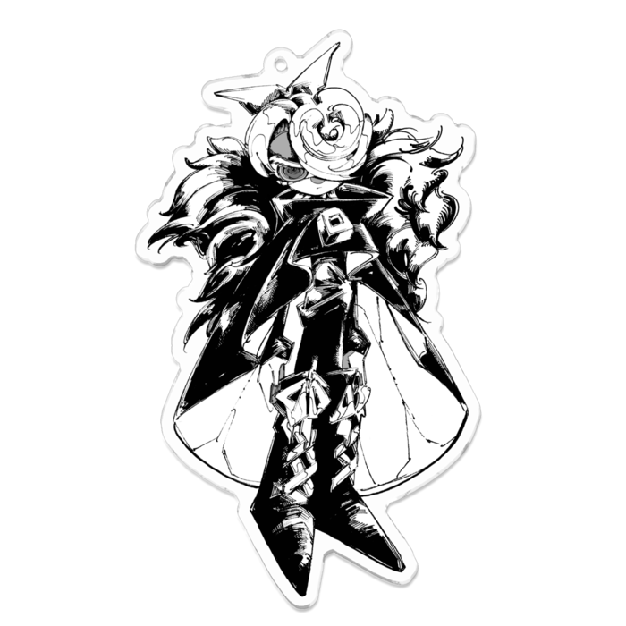 アクリルキーホルダー - 100 x 100 (mm)