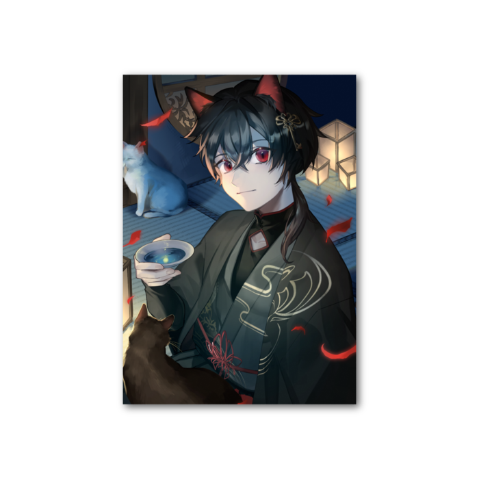 フォト風カード - 縦 - 片面