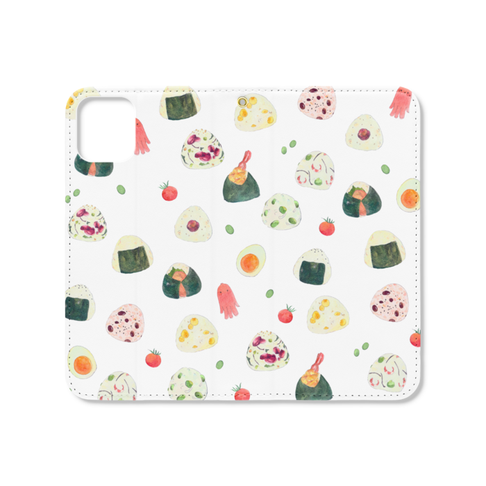 手帳型iPhoneケース（ベルトなし） - iPhone 11 - ストラップ穴 あり