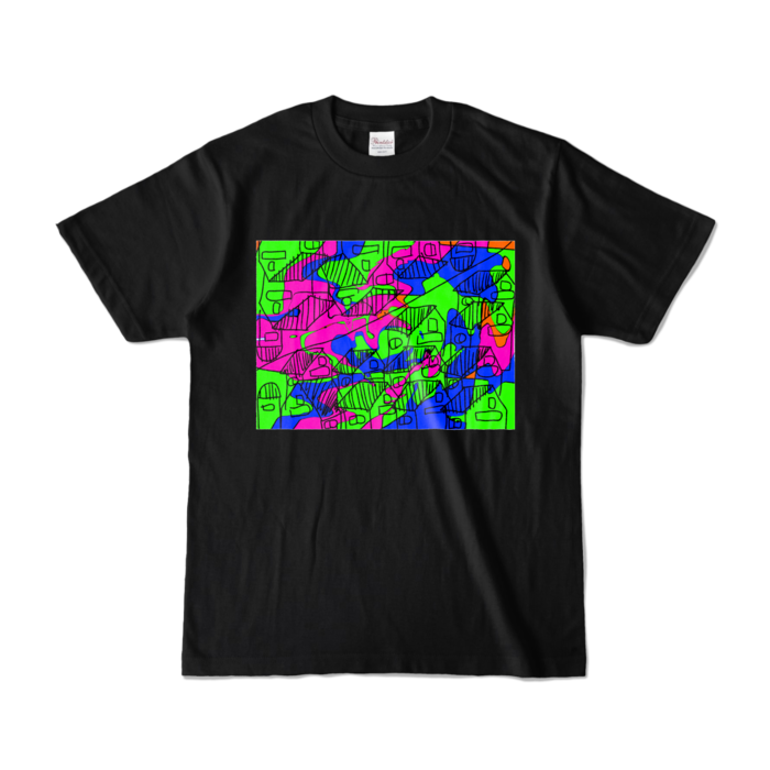 カラーTシャツ - S - ブラック (濃色)