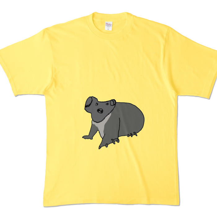 カラーTシャツ - XL - イエロー (濃色)