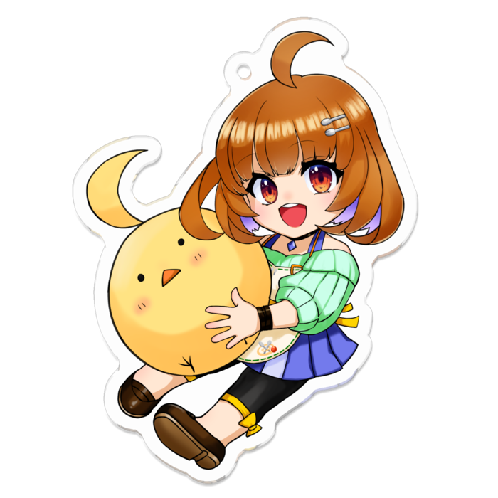 アクリルキーホルダー - 70 x 70 (mm)