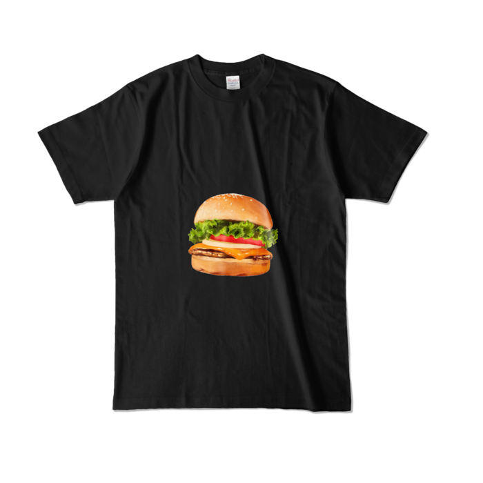 ハンバーガーおいしいよねカラーtシャツ 飯田あんぬ Booth