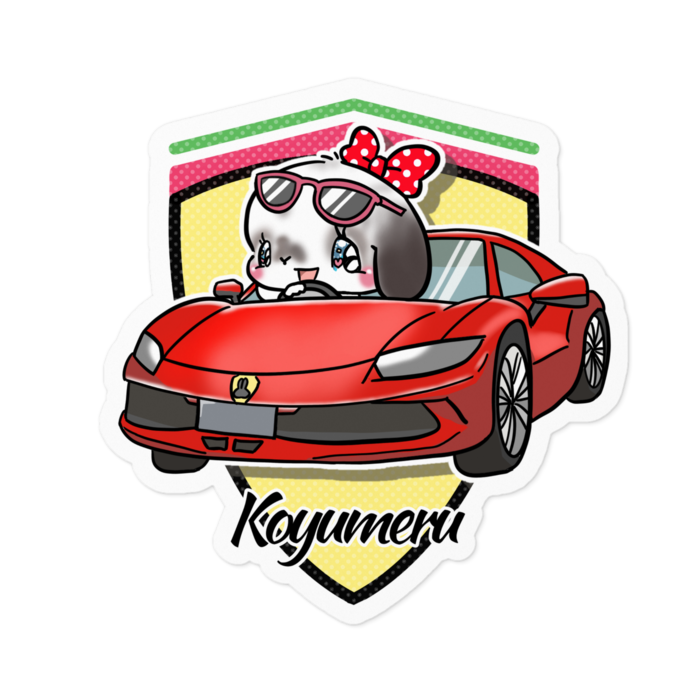 ステッカー - 100 x 100 (mm)