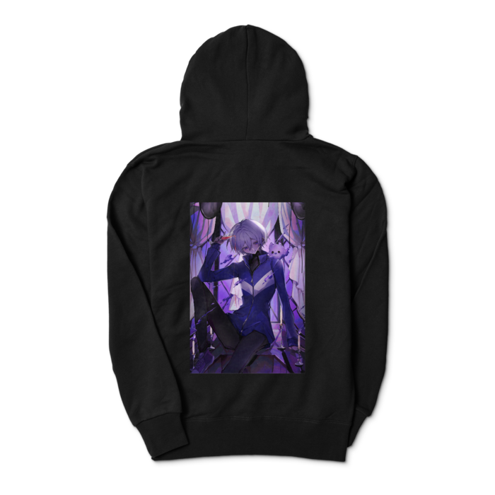 ジップパーカー - S - ブラック