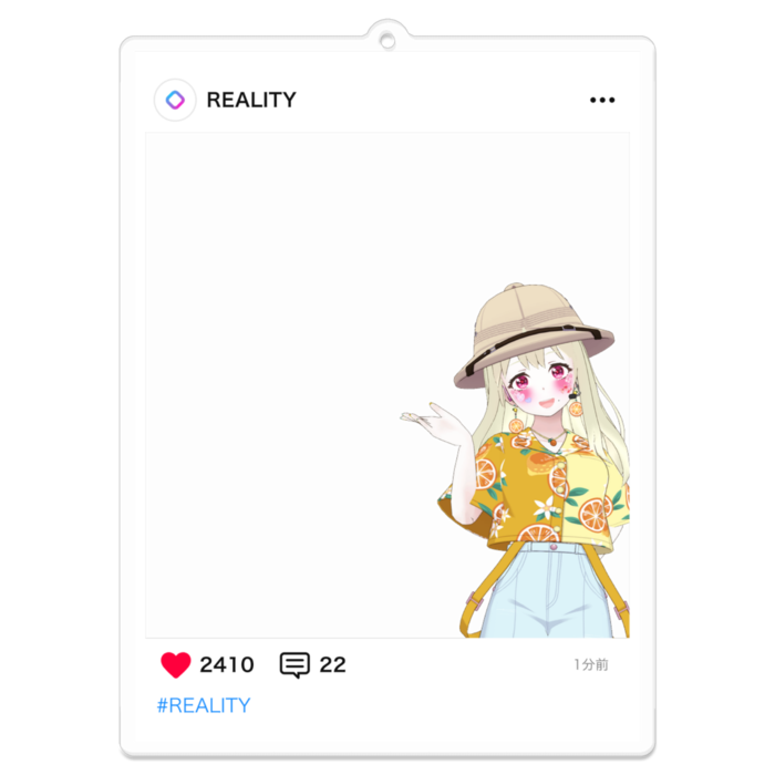 アクリルキーホルダー - 100 x 100 (mm)