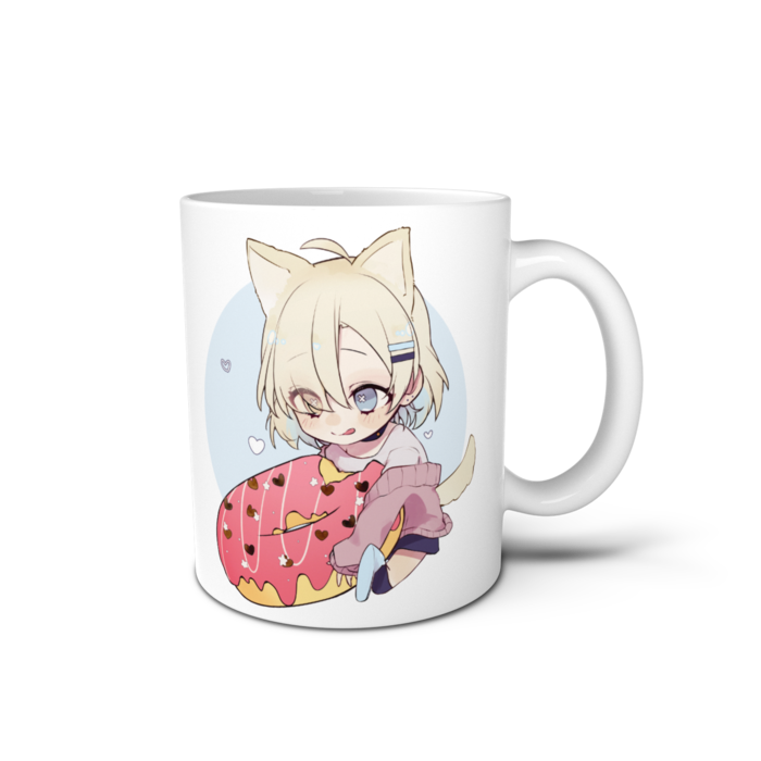 マグカップ - 直径 8 cm / 高さ 9.5 cm