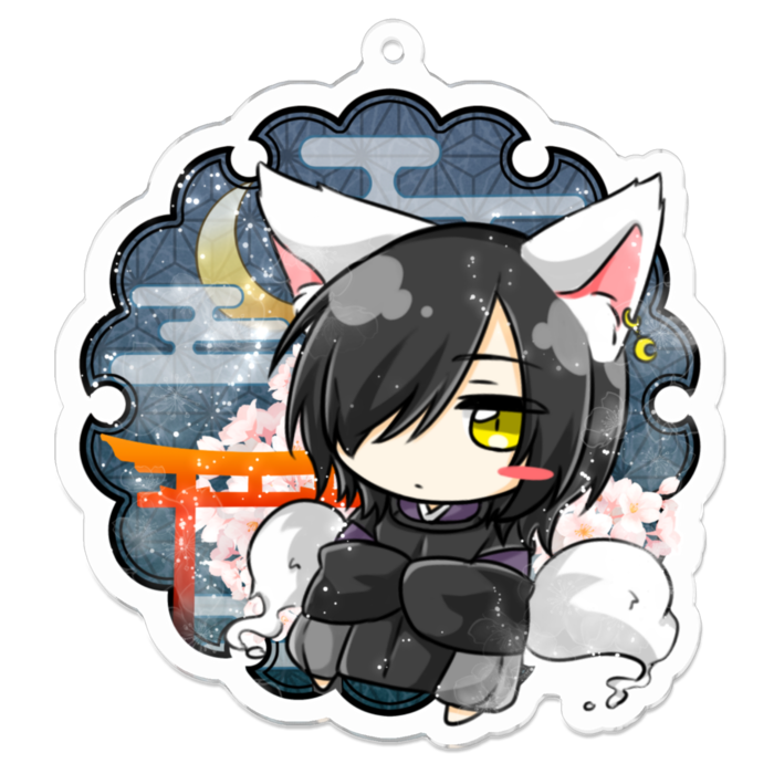 アクリルキーホルダー - 70 x 70 (mm)