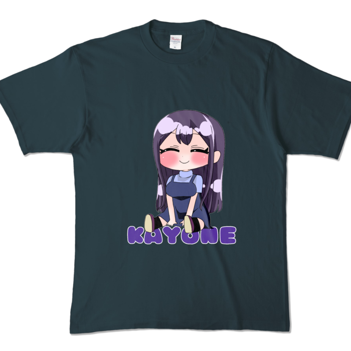 カラーTシャツ - XL - デニム (濃色)