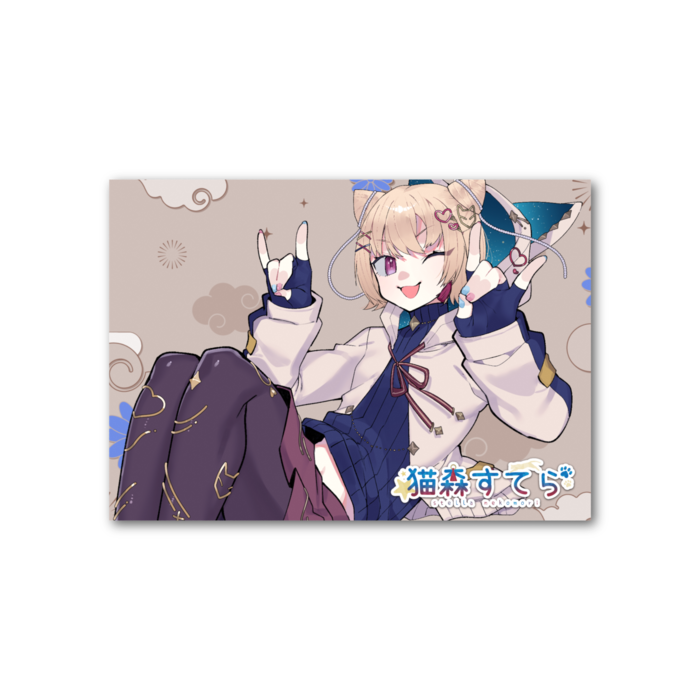 フォト風カード - 横 - 片面