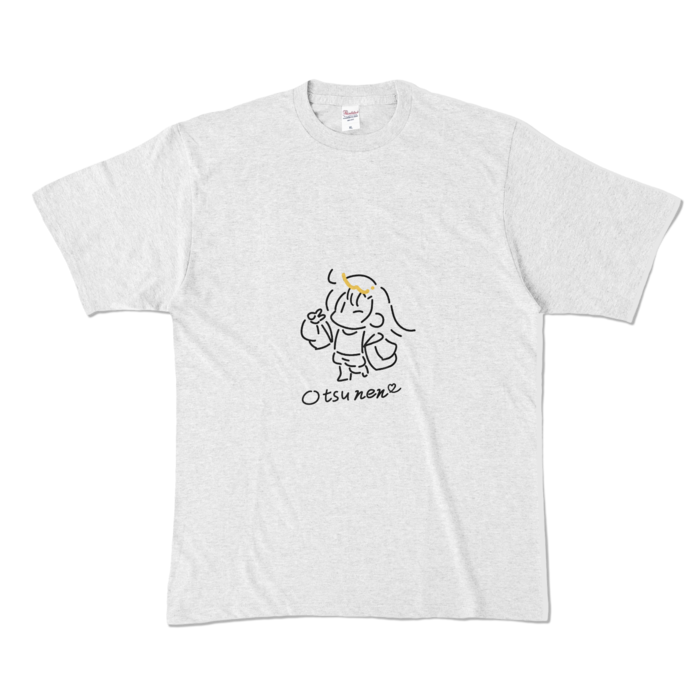 カラーTシャツ - XL - アッシュ （淡色）