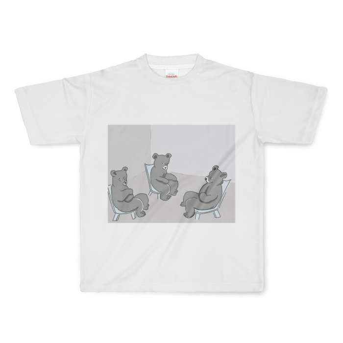 フルグラフィックTシャツ - L - 正面印刷のみ