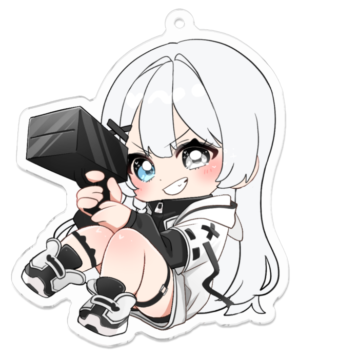 アクリルキーホルダー - 70 x 70 (mm)(1)