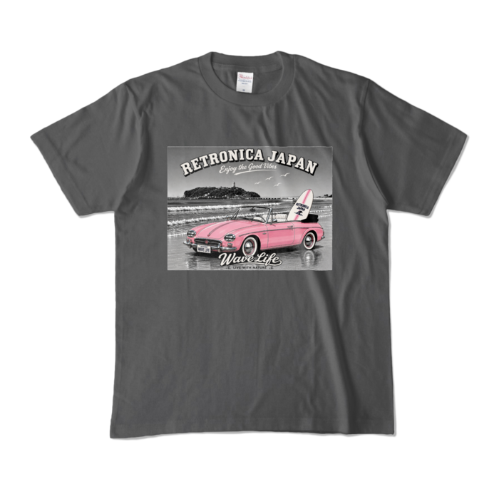 カラーTシャツ - M - チャコール (濃色)