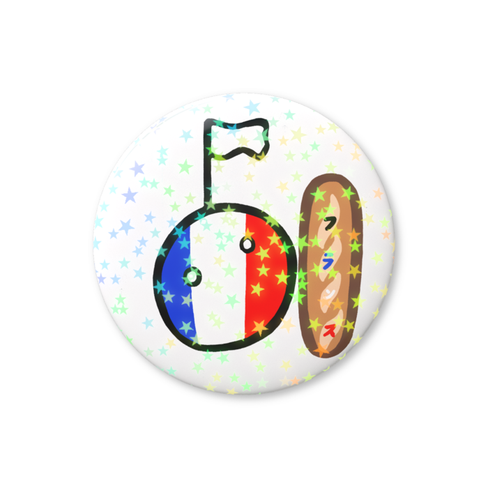 ホログラム缶バッジ - 44mm