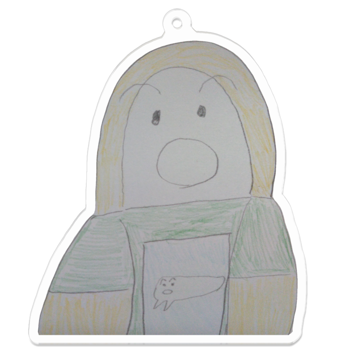 アクリルキーホルダー - 70 x 70 (mm)