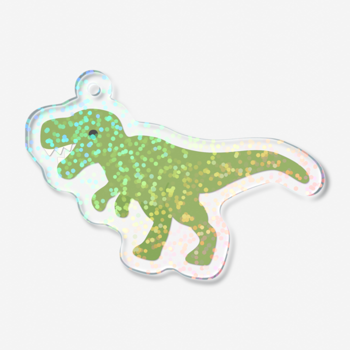 ホログラムアクリルキーホルダー - 50 × 50mm