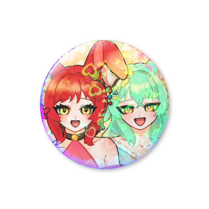 妖月's・ホログラム缶バッジ - 32mm