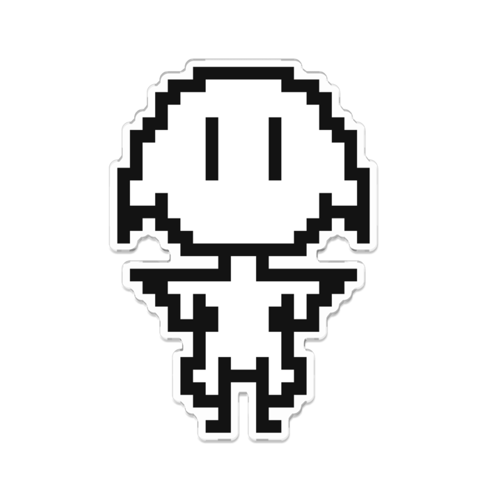 アクリルバッジ - 100 x 100 (mm)